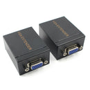 60M VGA Extender Female To Cat5 CAT6/7 RJ45 Ethernet Adapter Amplifier Exten Gw