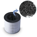 3 In 1 Mini Air Purifier With Filter - Portable Quiet Mini Air Purifier Per