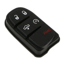 5 Button Smart Key Fob Remote Cover Case Suitable for Chrysler, Dodge, Jeep