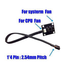 DC 12V 4 Way PWM Controller Splitter Hub for PC Cooling Fans Power Cable