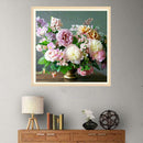 5D DIY Full Drill Diamond Painting Flowers Cross Stitch Embroidery Craft
