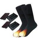 Cotton Breathable Electric Heating Socks Winter Outdoor Sports Heated Socks