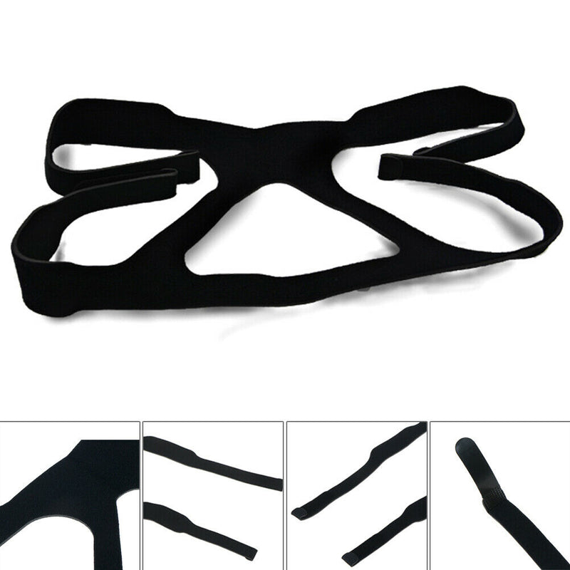 Universal headgear part head band ventilator part head band  replacement black U