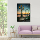 5D Diamond Painting Ferris Wheel Round Drill Embroidery Mosaic Kit (k957) A