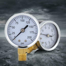 0-200Psi 1/4 Inch 52Mm Dial Accurate Pressure Gauge Manometer Pressure Meas A5N9