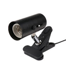 Reptile Amphibians Terrarium Ceramic UVB Bulb Lamp Holder E27 UK Plug Black