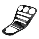 Abs Center Console Panel Decoration Cover Trim 2Pcs For Mercedes Benz C Cla