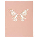 50pcs Butterfly Paper Place Card Holder Name Cards Table Number for Wedding N4O4