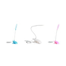 3Pieces Gooseneck Desk Lamp Eye-Caring Bedside Clip-On Lamp Bedroom Kids