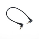 90 Degree Right Angled 3.5mm Jack Male To Male Stereo Audio Cable For Car P qiTO
