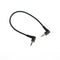 90 Degree Right Angled 3.5mm Jack Male To Male Stereo Audio Cable For Car P qiTO