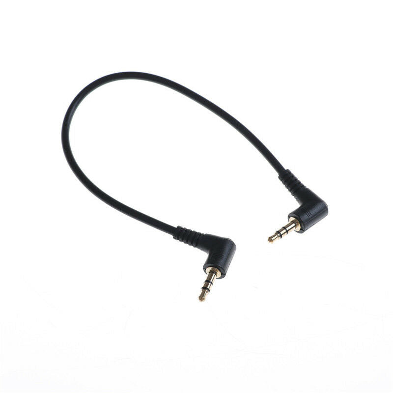 90 Degree Right Angled 3.5mm Jack Male To Male Stereo Audio Cable For Car P qiTO
