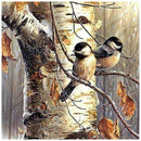 4 Pack Birds DIY 5D  Diamond Painting Kits Full Drill Cross Stitch Home Decor