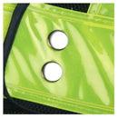 Safety Vest 16 LEDs Vest Traffic Outdoor Night Safety Warning Clothing (Wit
