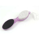 4 in 1 Multi-Purpose Brush / Pumice Stone / Metal File / Emeri File Pedicur