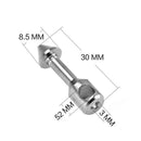 2x Stainless Steel Spear Band Wishbone Nail for Spearfishing Fishing Tackle