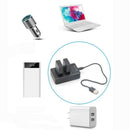 For Fz100 Usb Battery Charger Dual Ports Lcd Display Quick Charging Camera