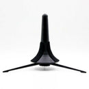 Trumpet Holder Tripod Stand Metal Leg Detachable Portable Foldable Black S9A4