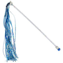 Fashion Fairy Funny Cat Sticks Fringed Diamond Ring Paper Bells Long Rod Fu Y8T7