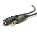 Stereo mini - extension cable 2m Phi 3.5mm stereo mini extension Gilded O7Y6
