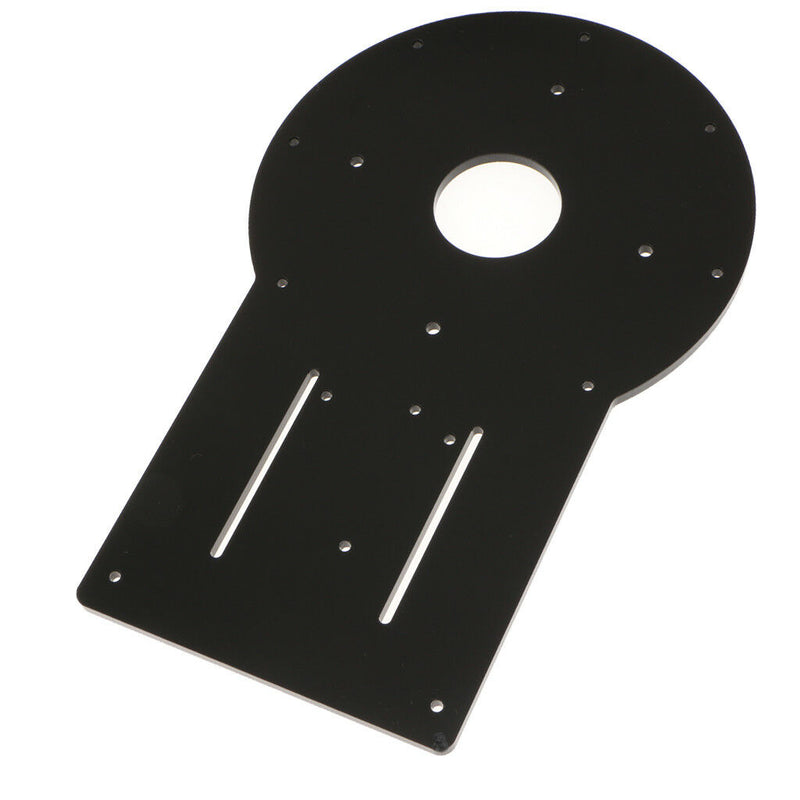 Acrylic Plate Rotating Base Fixed Chassis Thickness 5mm Robotic Arm Servo