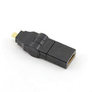 2 direction Rotatable HDMI Male to HDMI Type A Female Adapter for Phone TV