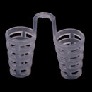 4x Mini anti snoring nose clips snore stopper snore relief nasal easy breathe &h