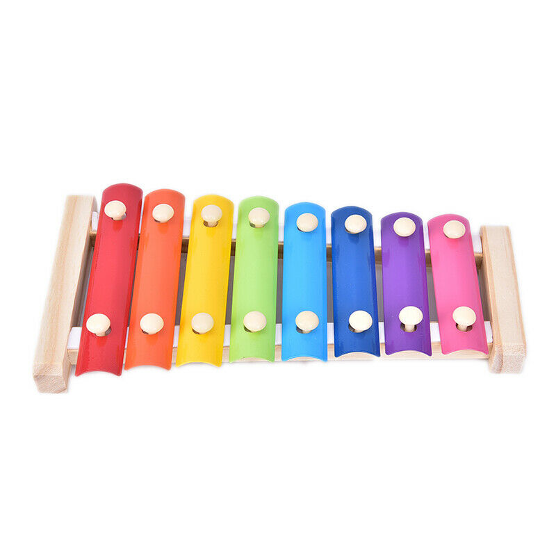 Wooden Music Instrument Montessori Children Educational Early Wooden Xylophone U