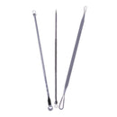 3pcs Acne Blackhead Removal Needles Stainless Pimple Spot Facial Pore Clean A