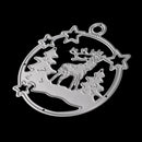 Christmas Elk Metal Cutting Dies Stencil for DIY Scrapbooking Album Paper JR