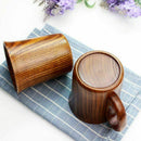 Solid Jujube Mug Wooden Coffee Beer Mugs Wood Cup Handmade Tea Cup With Han