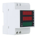 200-450V Multifunctional Ampere meter Digital DIN Rail Current Ampere meter A8U7