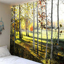 Natural Life Wall Hanging Decor Tapestry Throw Panel Bedspread 180x180cm b