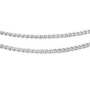 Steampunk 4mm Stainless Steel Curb Cuban Chain Necklace 20 Inches for Men/W