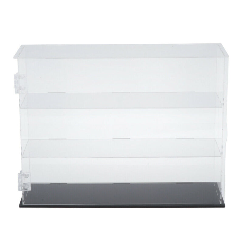 3-Tier Acrylic Display Case Makeup Perfume Mini Figures Dustproof Box Holder