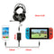 PG-9176 2In 1 Audio Converter Adapter For N-Switch Console to Earphone Headphone