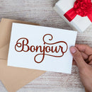 French Alphabet Cutting Die for DIY Scrapbooking Embossing Die Cuts (H4839) A