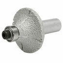 1/2inch Diamond Router Bit Wheel Half Bullnose For Hand Profiler Marble Gra