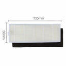 1 x Brush+6 x Hepa Filter+6 x Sponge+10 x Side Brush For Ilife Robot Vacuum