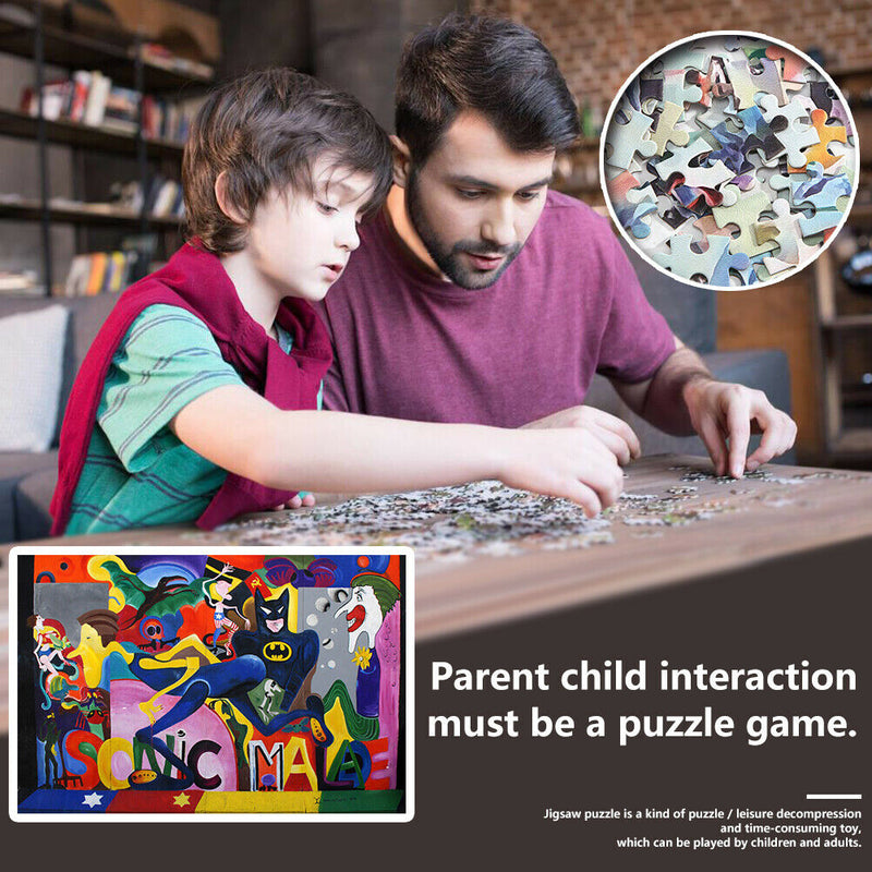 75 X 50cm 1000 Pieces Paper Jigsaw Puzzles Abstract Pattern Assembling Toys