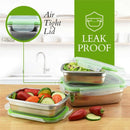 304 Stainless Steel Lunch Box Eco-Friendly Portable Food Storage Container