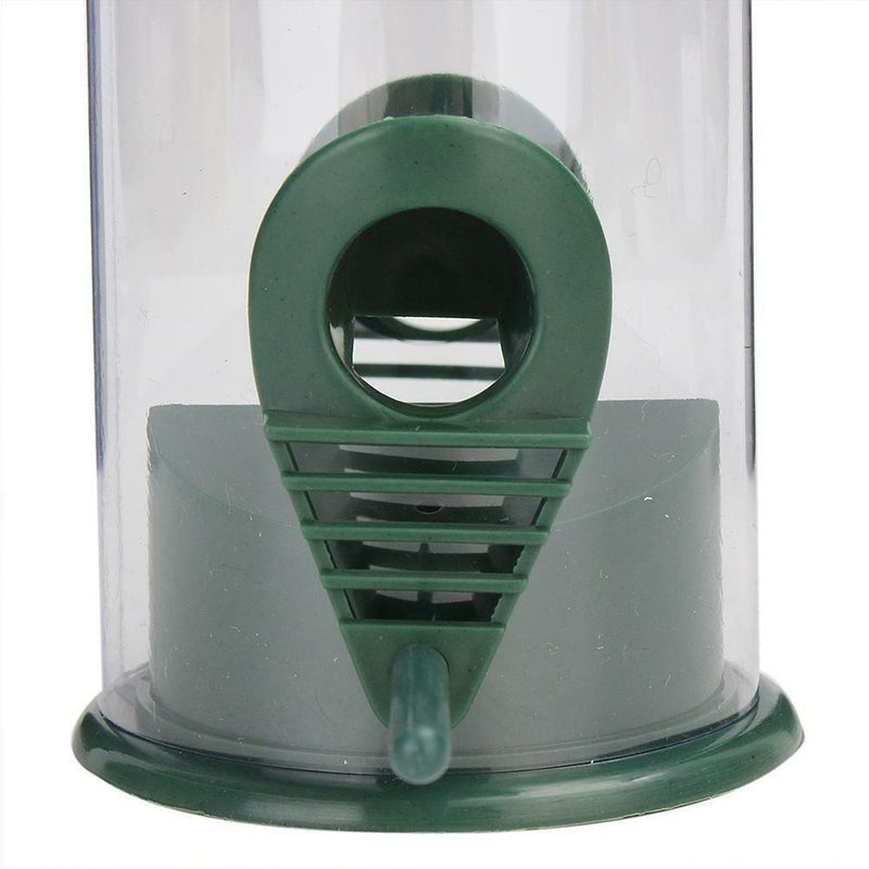Pet Hanging Wild Bird Feeder Seed Container Hanger Garden Outdoor Feeding
