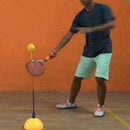 Portable Tennis Training Practice Trainer Swing Tool Machine Ball J9A0 U9N9