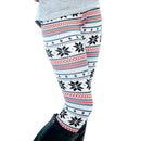 CasualÃ‚Â Trousers Delicate Snowflake Print Nine Pants Women Leisure Pencil Pants