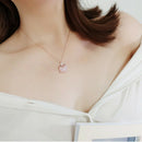 Powder Pig Necklace Pendant Female Girl Cute Gift Gift Straight Ornament