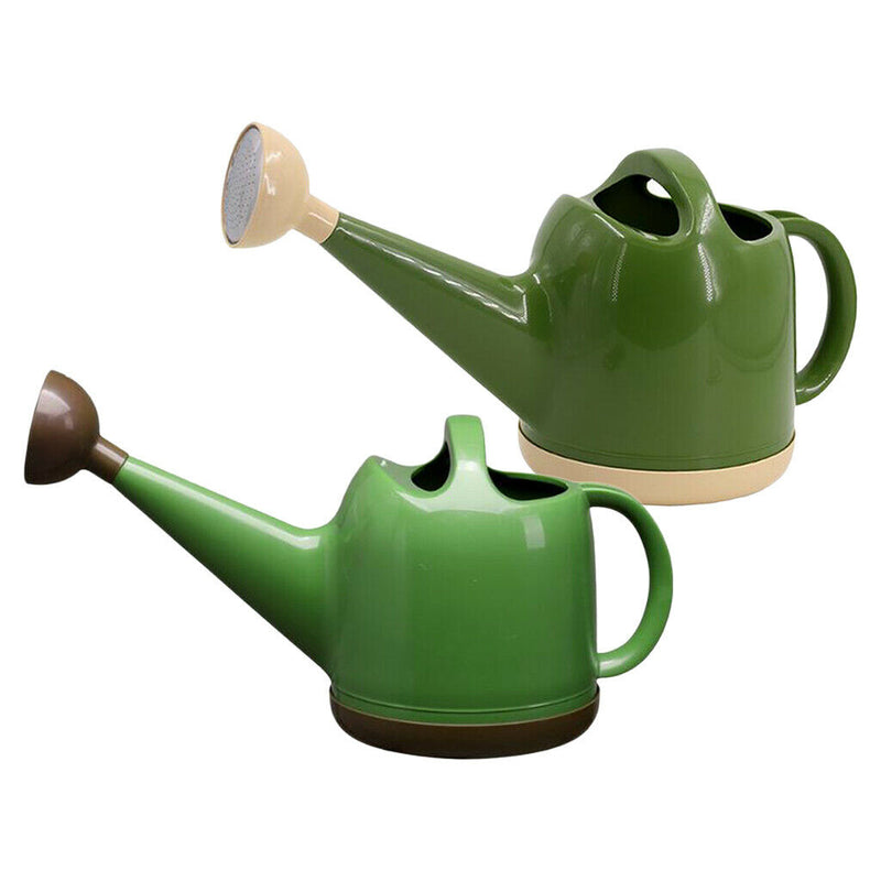 2X Plastic Outdoor 4L Watering Can Sprinkler Plants Water Sprayer Garden Tools