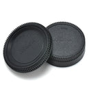Rear Lens Cover + Camera Body Front Cap for Nikon AF AF-S DSLR SLR Lens