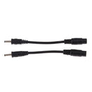 2 Pieces DC 5.5x2.1mm To 3.5x1.35mm Charger Cable For CCTV Surveillance Camera