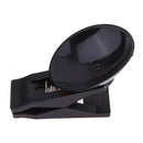 Portable PVC Car Sucker Adhesive Ticket Photo Clip Visor Card Holder Black