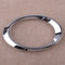ABS Chrome Front Fog Light Cover Trim Ring Fit for Audi Q5 2010-2012 Foglight